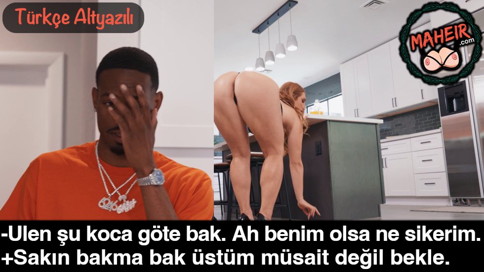 Yere Eğilen Arkadaşının Karısının Mallara Bakıp Hayale Daldı